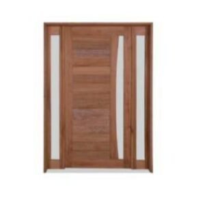 PORTA LAMBRI CURVADA-VIDRO	SUCUPIRA