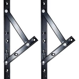 Braço Maxim Ar 30 Cm Para Janela D Madeira Basculante Preto