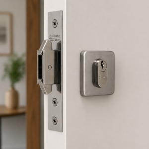 Fechadura Auxiliar Silvana Linha 4500 Seta Quadrada