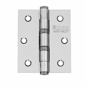 Kit 3 Dobradiça Silvana 891 Cromada para Porta